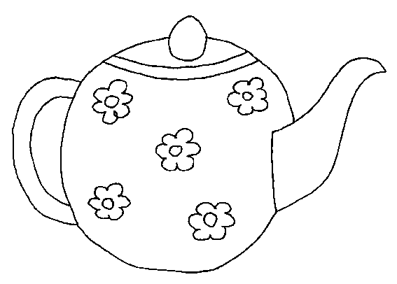 Przybory kuchenne kolorowanki